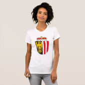 TシャツUpper Austriaの紋章付き外衣 Tシャツ (正面フル)