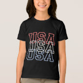 TシャツUSA トライブレンドＴシャツ (正面)