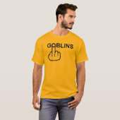TシャツVネックゴブリン反転 Tシャツ (正面フル)