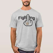 TシャツVネック戦フリップ Tシャツ (正面)