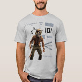 TシャツVFA-131 WILDCATS 101 AK飛行機キャプテン Tシャツ (正面)