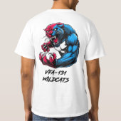 TシャツVFA-131 WILDCATS SAVAGE Tシャツ (裏面)