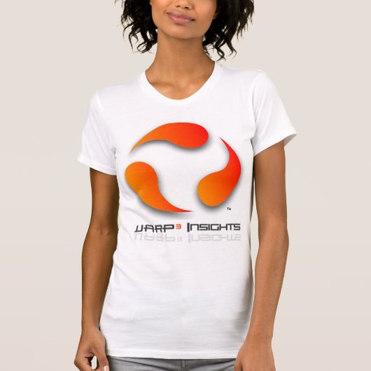 TシャツWARP3のロゴ2 Tシャツ (正面)