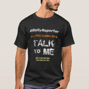TシャツWRCラリー記者 Tシャツ