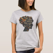 Tシャ信じツ女子モチベーションSweatshirt Tシャツ (正面)