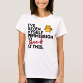 Tシャ吸ツの許可 Tシャツ (正面)