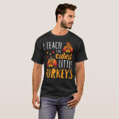 Tシャ教えツスクールTで一番かわいい小さな七面鳥 Tシャツ (正面フル)