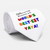 Tシャ最高のツとギフトの最も有名なYaya ネクタイ (ロール)