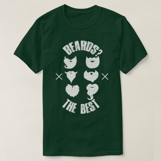 Tシャ最高のツのクラシックBeards Tシャツ (デザイン正面)