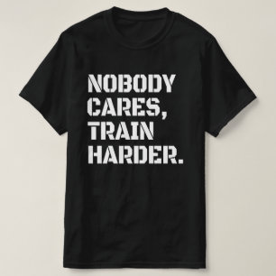 Tシャ気にツを誰もトレーニングしない Tシャツ
