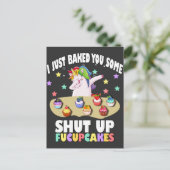 Tシャ焼いたツを黙らせろ ポストカード (スタンド正面)