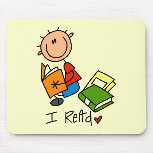 Tシャ読ツとギフト マウスパッド (正面)