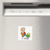 Tシャ読ツとギフト マグネット (インサイチュ (食洗機))