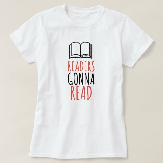 Tシャ読ツの読者 Tシャツ (デザイン正面)