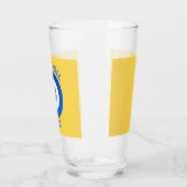 Tシャ転がツのHit and Curling Shot タンブラーグラス (左)