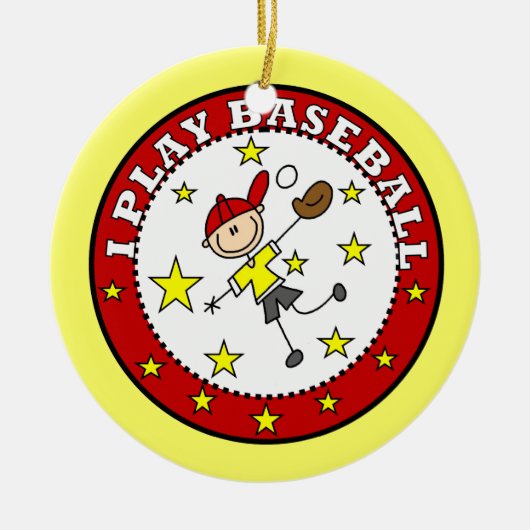 Tシャ遊ツ・ギフトの少年 セラミックオーナメント (正面)