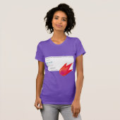 Tシャ離れツの後の地球の軌道 Tシャツ (正面フル)