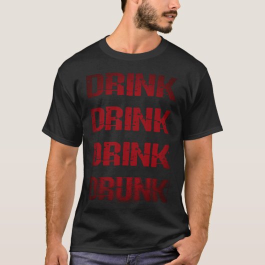 Tシャ飲ツパブクラシックドリンク飲料 Tシャツ (正面)