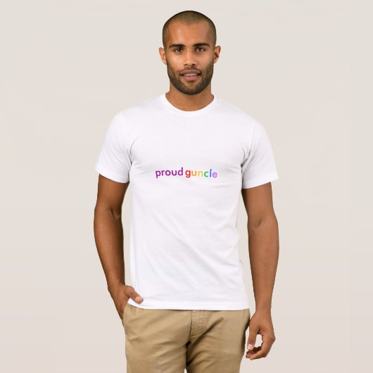 Tシ誇りを持ったャツ「ガンクル」 Tシャツ (正面フル)