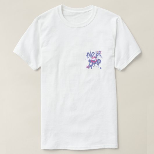 Tストップシャツなし Tシャツ (デザイン正面)