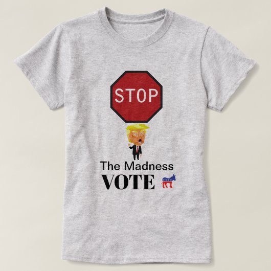 Tストップシャツの狂気 Tシャツ (デザイン正面)