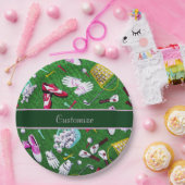 Tタイムゴガーリールフ ペーパープレート (パーティー)