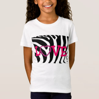 tトップのシマウマ愛 tシャツ