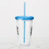 Tパーソナライズされたレックス恐竜 アクリルタンブラー (右)