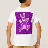 Tファンキーシャツのウサギ Tシャツ (裏面)