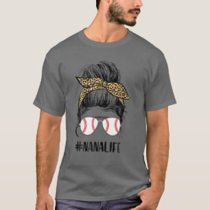Tボールナナライフ乱雑バンヒョウteeballナナそう Tシャツ