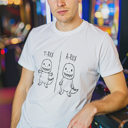TポーズTレックススケッチ Tシャツ