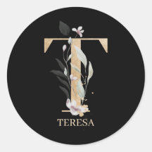 Tモノグラムフローラ パーソナライズされた