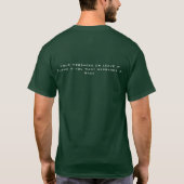 TユニセックスシャツでSt patricks dayラッキー Tシャツ (裏面)