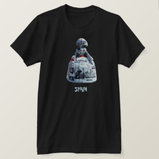 Tユニセックスシャツ・スペイン Tシャツ