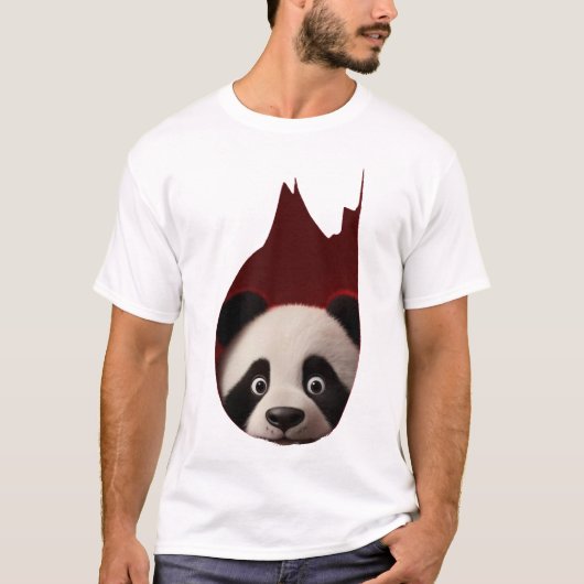 Tリラックスシャツにフィット Tシャツ (正面)