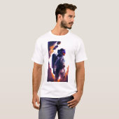 Tリラックスシャツにフィット Tシャツ (正面フル)