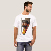 Tリラックスシャツにフィット Tシャツ (正面フル)