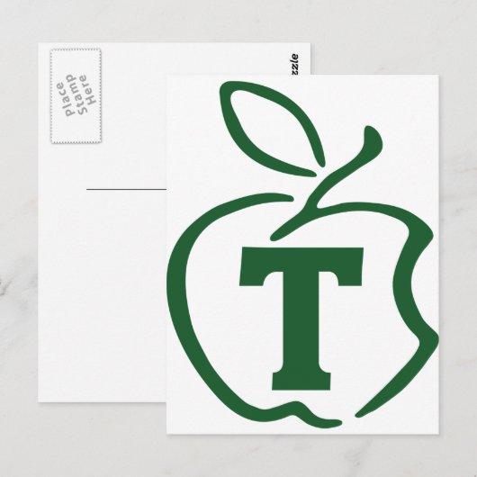 Tリンゴ ポストカード (正面/裏面)