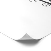 Tレター モノグラム グリーンネイチャー 名前 ウォールプリント ポスター (角)