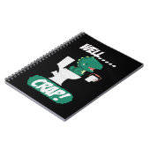 Tレックスおもしろい小型武器問題恐竜のジョーク ノートブック (左側)