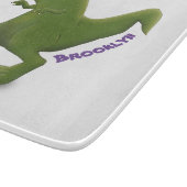 Tレックスおもしろい漫画のユーモア カッティングボード (角)