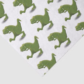 Tレックスおもしろい漫画のユーモア 薄葉紙 (詳細)