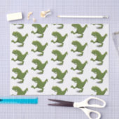 Tレックスおもしろい漫画のユーモア 薄葉紙 (クラフト)