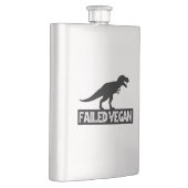 Tレックスが ヴィーガンに失敗 フラスク (右)