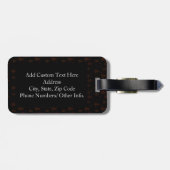 Tレックスこのビールを飲みたい ラゲッジタグ (裏面横)