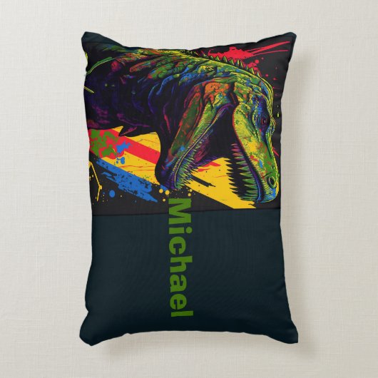 Tレックスで子どもの宇宙を変える アクセントクッション (正面(垂直))