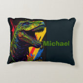 Tレックスで子どもの宇宙を変える アクセントクッション (裏面)