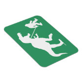 TレックスでWegen Squatchin マグネット (右側)