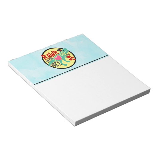 Tレックスのトップハットラーは私があなたを愛することを意味おもしろい ノートパッド (アングル)