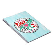 Tレックスのトップハットラーは私があなたを愛することを意味おもしろい ノートブック (右側)